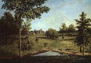 Charles Wilson Peale Landscape Looking Towards Sellers Hall from Mill Bank oil painting
